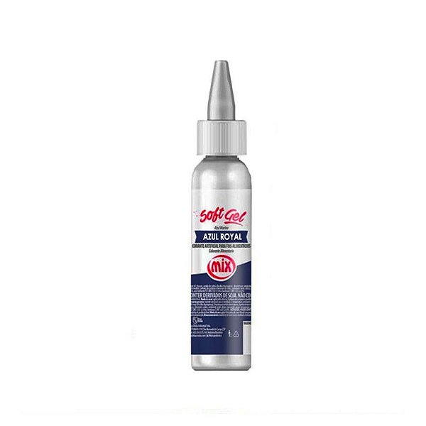 Corante Softgel Azul Royal 25g Mix