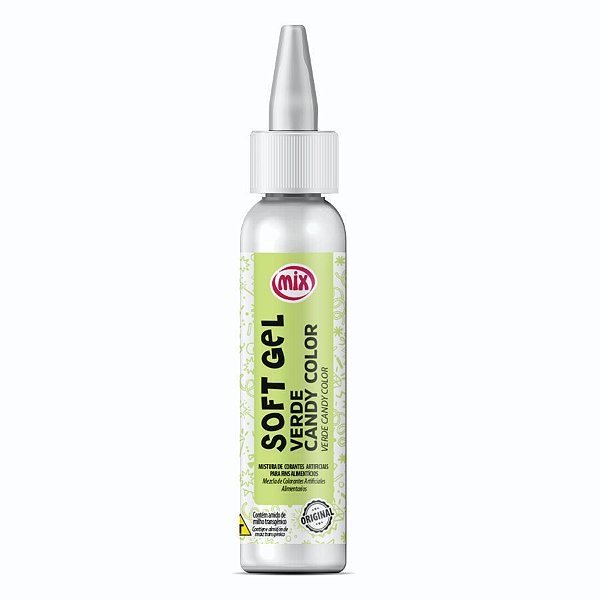 Corante Softgel Verde Candy Color 25g Mix