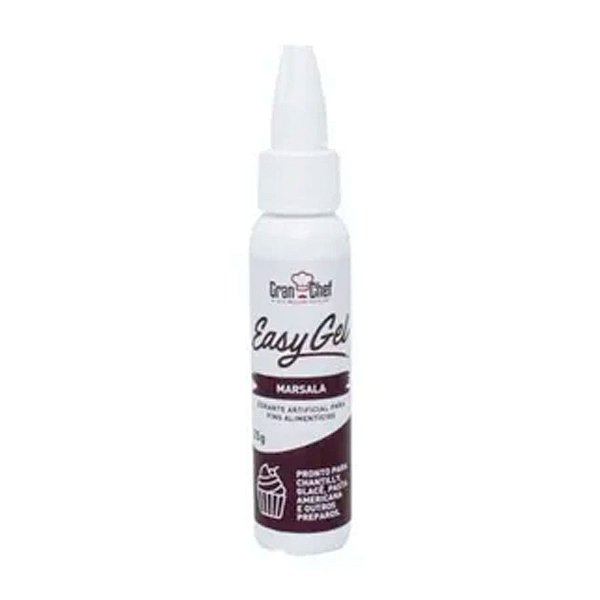 Corante Easy Gel Marsala 25g GranChef