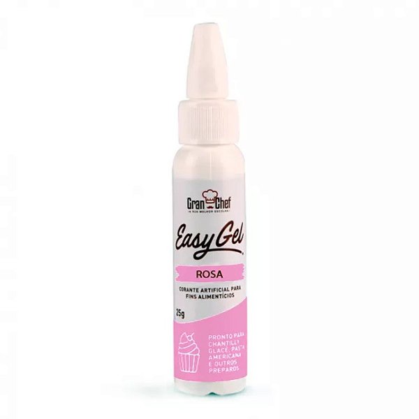 Corante Easy Gel Rosa 25g GranChef