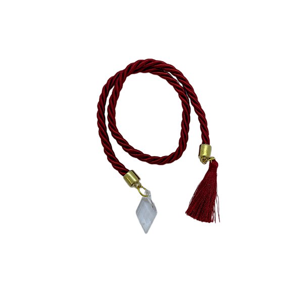 Cordão Decorativo - Vermelho Pompom - 32cm - 1 unidade - Rizzo