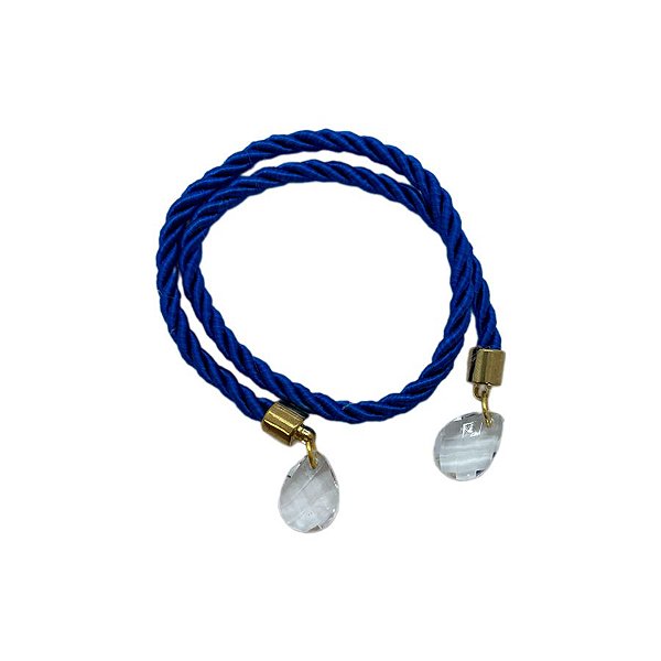 Cordão Decorativo - Azul Pingente - 32cm - 1 unidade - Rizzo