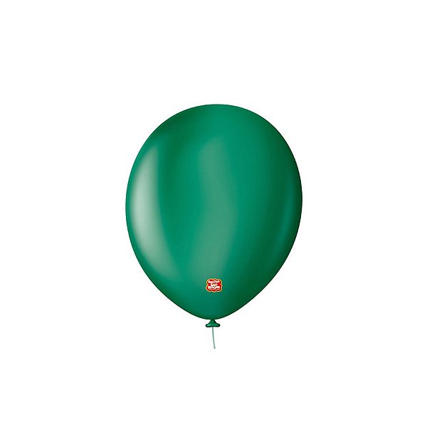 Balão Profissional Premium Uniq 11''27cm - Verde Floresta - 25 unidades - Balões São Roque - Rizzo