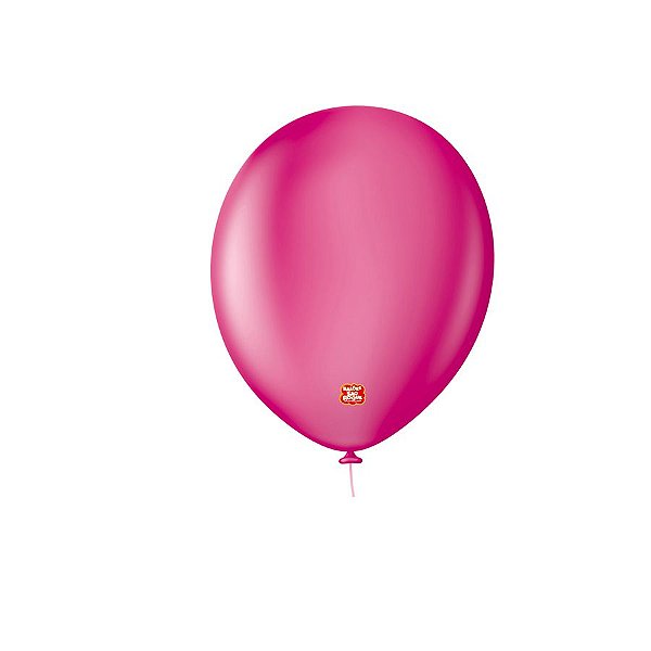 Balão Profissional Premium Uniq 11''27cm - Rosa Profundo - 25 unidades - Balões São Roque - Rizzo