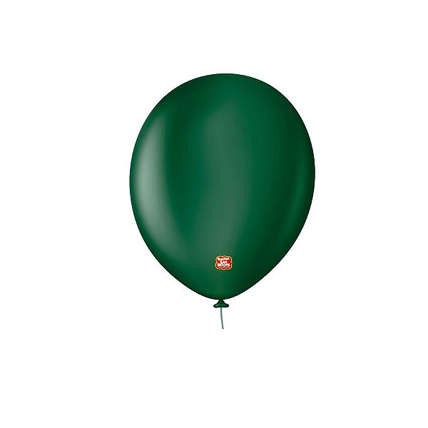 Balão Profissional Premium Uniq 9''23cm - Verde Salvia - 25 unidades - Balões São Roque - Rizzo