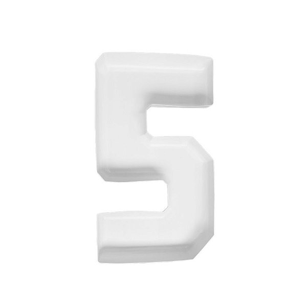 Shape Para Balões - Número 5 - 1 unidade - Cromus - Rizzo