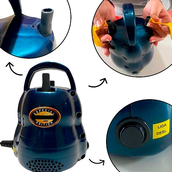 Inflador de Balões IB-02 POP SENSOR - Edição Especial - 1 unidade - Bonus Infladores - Rizzo