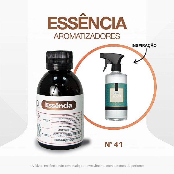 Essência Breeze Concentrada para Ambientes N°41 - 100 g - 1 unidade - Rizzo