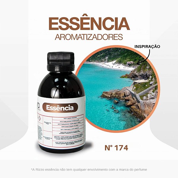 Essência Pontal do Atalaia Concentrada para Ambientes N°174 - 100 g - 1 unidade - Rizzo