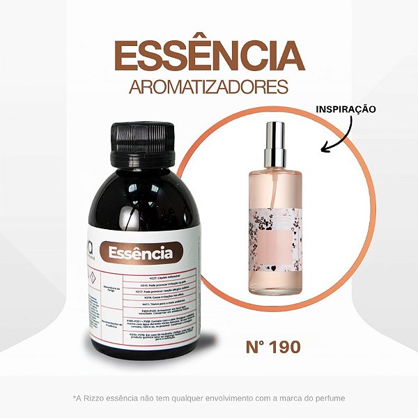 Essência Shoulder Concentrada para Ambientes N°190 - 100 g - 1 unidade - Rizzo