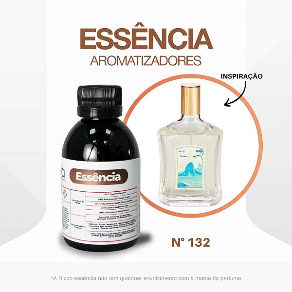 Essência Mar e Sol Concentrada para Ambientes N°132 - 100 g - 1 unidade - Rizzo