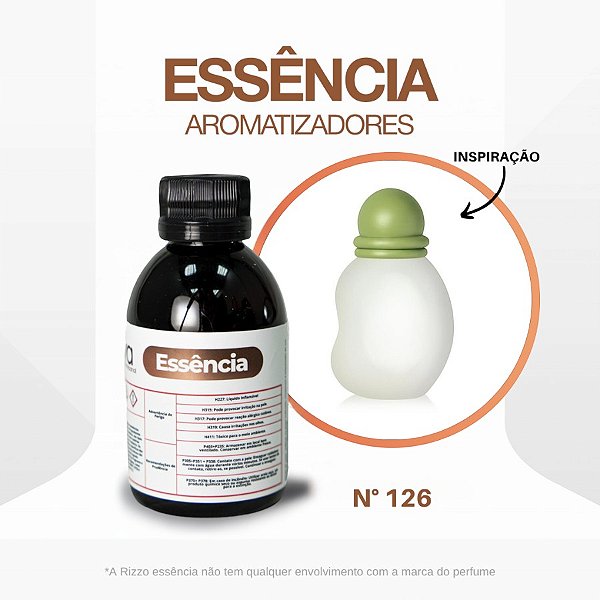 Essência Mamae Mega Concentrada para Ambientes N°126 - 100 g - 1 unidade - Rizzo