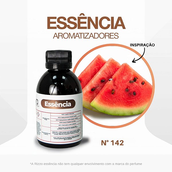 Essência Melancia Concentrada para Ambientes N°142 - 100 g - 1 unidade - Rizzo