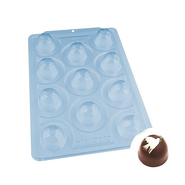 Forma de Acetato Especial Semiprofissional - Trufa da Paz - Ref. 3524 - 1 unidade - BWB - Rizzo