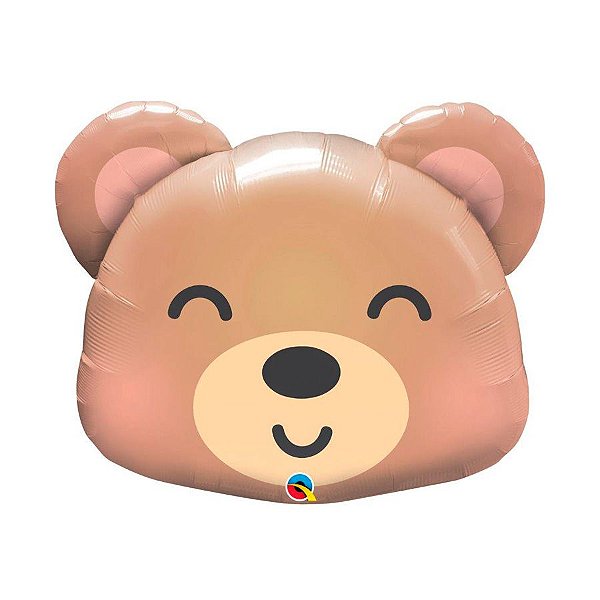 Balão de Festa Microfoil 31" 79cm - Urso - 1 unidade - Qualatex - Rizzo