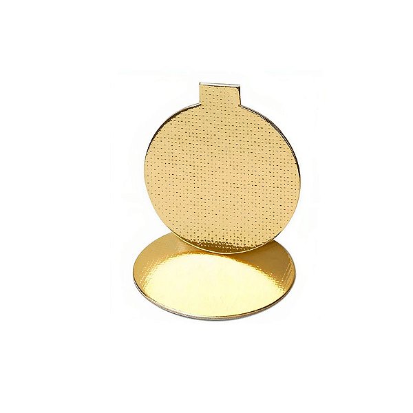 Base Class para Doce Redonda - Ouro - 3,2cm - 25 unidades - Stalden - Rizzo