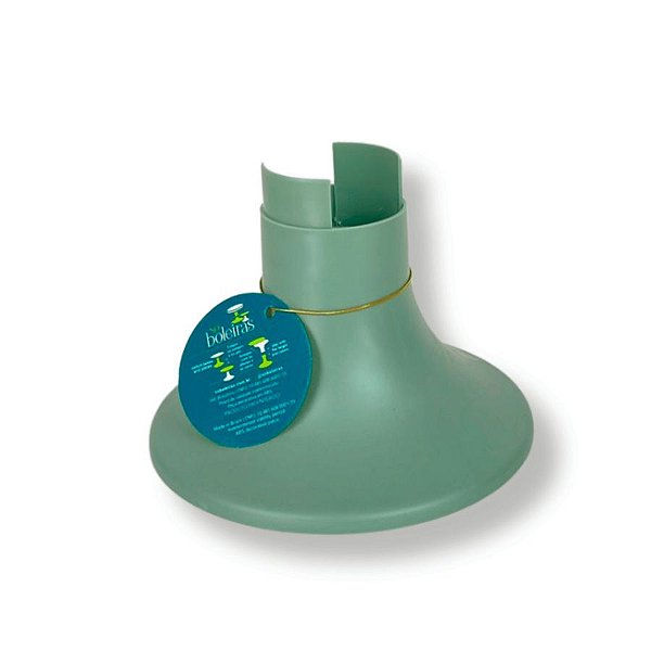 Pé Tradicional Fosco - 125mm - Verde Menta - 1 unidade - Só Boleiras - Rizzo