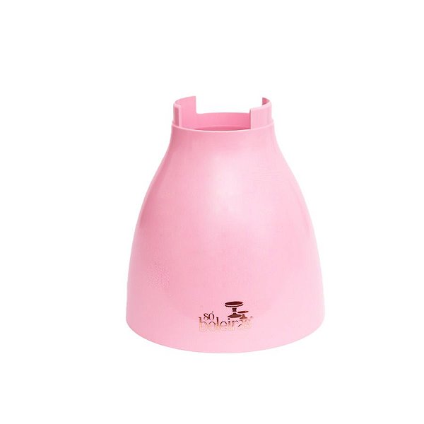 Pé Cogumelo Fosco - 185mm - Rosa Bebê - 1 unidade - Só Boleiras - Rizzo