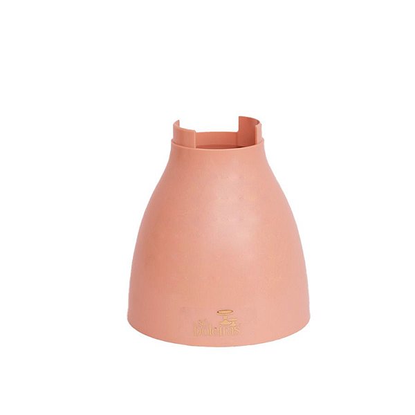 Pé Cogumelo Fosco - 150mm - Pêssego  - 1 unidade - Só Boleiras - Rizzo