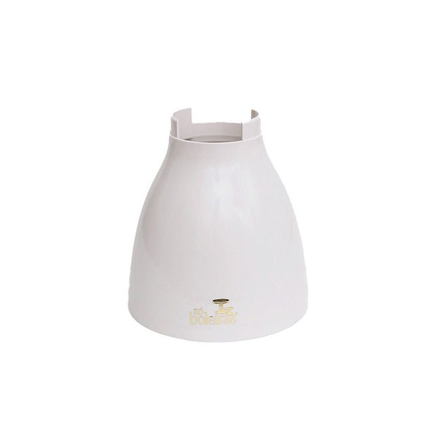 Pé Cogumelo Fosco - 150mm - Off White  - 1 unidade - Só Boleiras - Rizzo