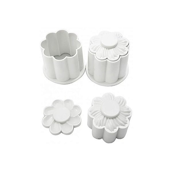 Molde para Cookie - 2 Lados - 3cm - 2 unidades - Rizzo