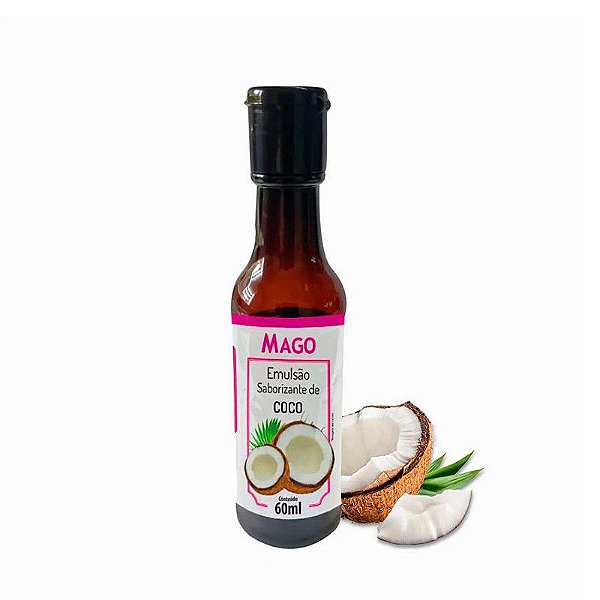 Emulsão Saborizante de Coco 60 ml Mago