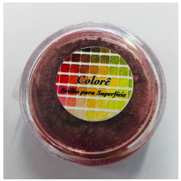 Pó para decoração, Brilho para superficie Colorê Esplêndido - 2g LullyCandy Rizzo Confeitaria