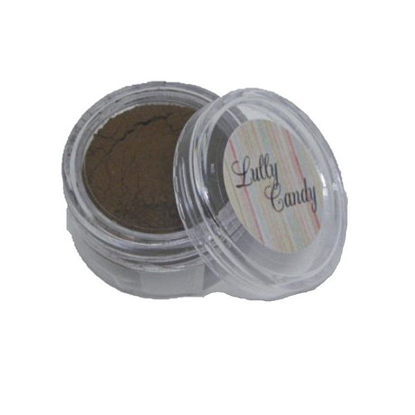 Corante em Pó Lipossolúvel Madeira 1,9g LullyCandy Rizzo Confeitaria