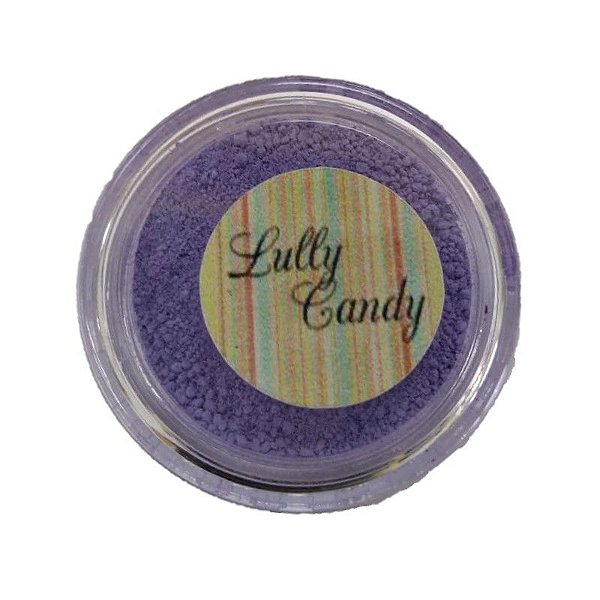 Corante em Pó Lipossolúvel Lilás Claro 1,9g LullyCandy Rizzo Confeitaria