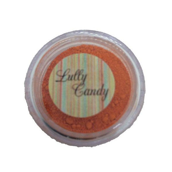 Corante em Pó Lipossolúvel Laranja 1,9g LullyCandy Rizzo Confeitaria