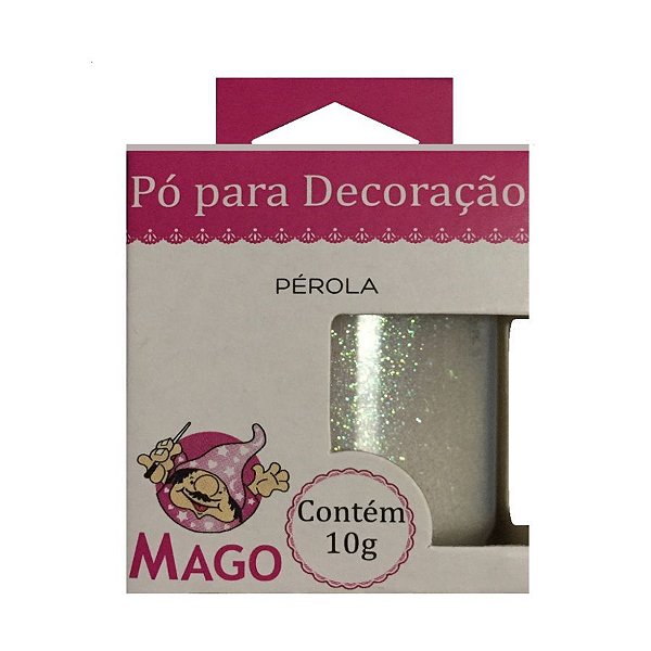 Pó para decoração Perola 10g Mago