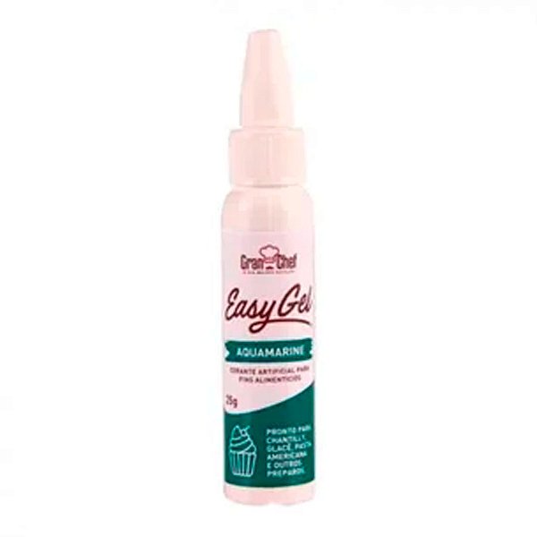 Corante Easy Gel Aquamarine 25g GranChef