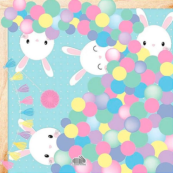 Saco Express 35x35cm para Ovos de 250g a 350g - Páscoa Soft - 25 unidades - Cromus - Rizzo