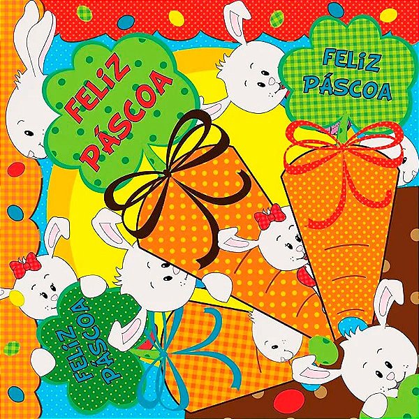 Saco Express 35x35cm para Ovos de 250g a 350g - Cenourando - 25 unidades - Cromus - Rizzo