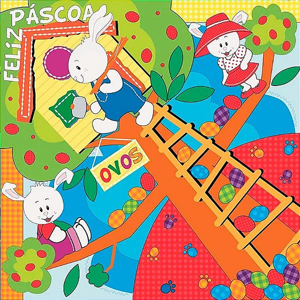 Saco Express 35x35cm para Ovos de 250g a 350g - Casa da Árvore - 25 unidades - Cromus - Rizzo