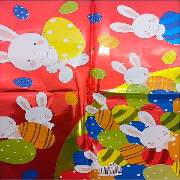 Saco Express 32x32cm para Ovos de 150g a 200g - Piscina de Ovos Vermelho - 25 unidades - Cromus - Rizzo