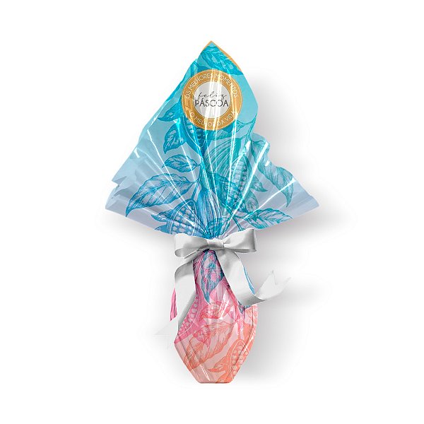 Saco Express 39x39cm para Ovos de 350g a 500g - Ombre - 25 unidades - Cromus - Rizzo