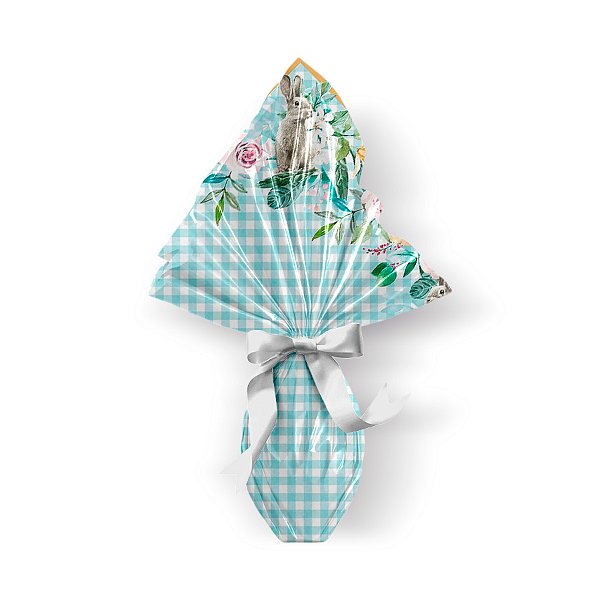 Saco Express 39x39cm para Ovos de 350g a 500g - Mr John - 25 unidades - Cromus - Rizzo