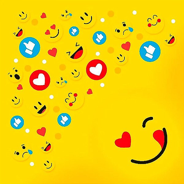 Saco Express 39x39cm para Ovos de 350g a 500g - Emoji - 25 unidades - Cromus - Rizzo
