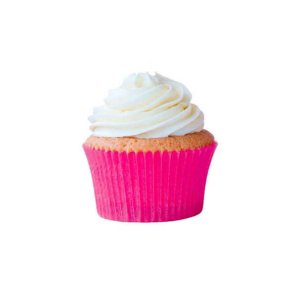 Forminha Forneável para Cupcake - Pink - 45 unidades - Mago - Rizzo