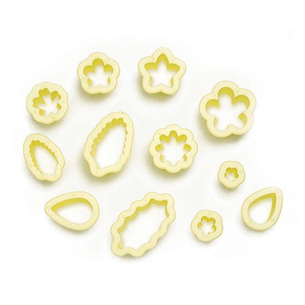 Cortador Flores Cód 1 - 12 Peças - BlueStar - Rizzo Confeitaria