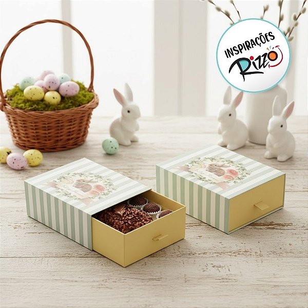 Caixa Luva para Doces - Coelho Breeze - 1 unidade - Cromus - Rizzo