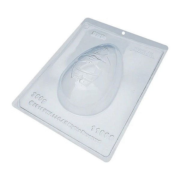 Forma de Acetato Ovo Mestre Po 350g - Ref. 11006 - 3 unidades - BWB - Rizzo