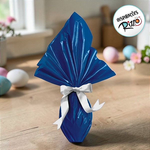Saco Express 32x32cm para Ovos de 150g a 200g - Azul - 5 unidades - Cromus - Rizzo