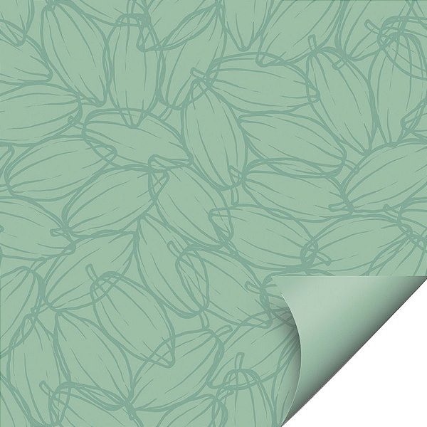 Folha para Ovos de Páscoa Double Face Chocolux Aqua 69x89  - 25 unidades - Cromus - Rizzo