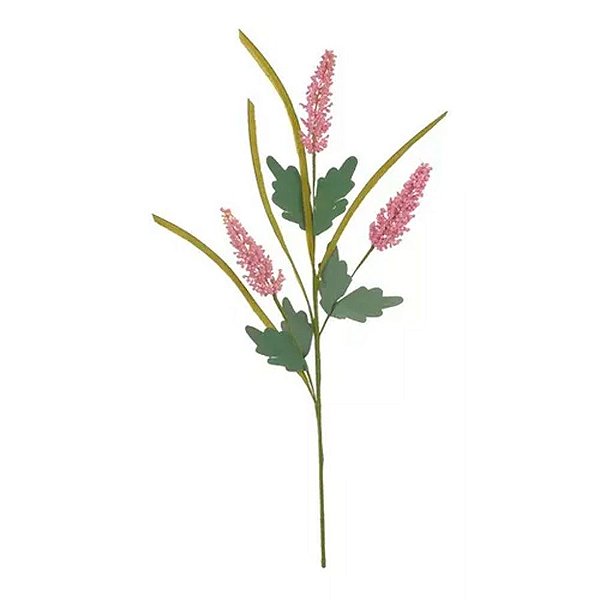 Flor Astilbe Decorativa - Rosa - 56cm - 1 unidade - Rizzo