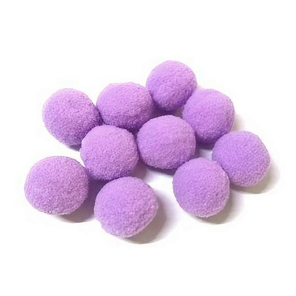 Pompom Decorativo Lilás - 1,5cm - 25 unidades - Rizzo
