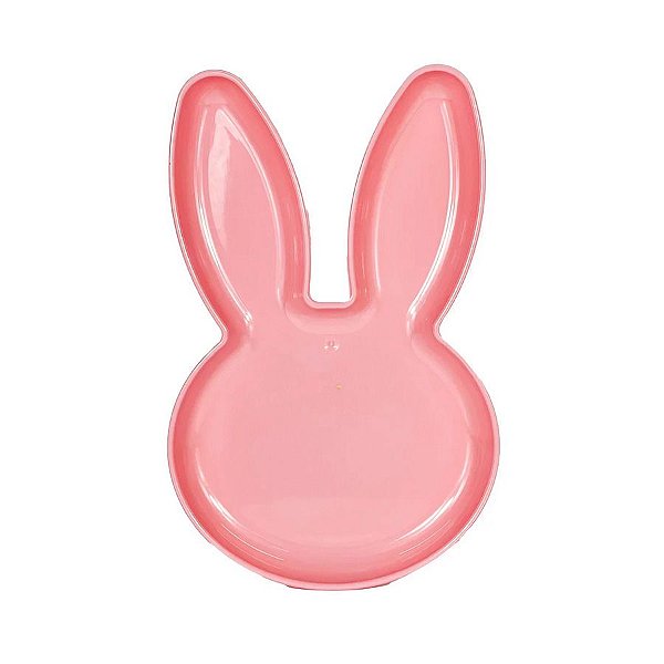 Bandeja Decorativa - Coelho Rosa  - 1 unidade - Rizzo