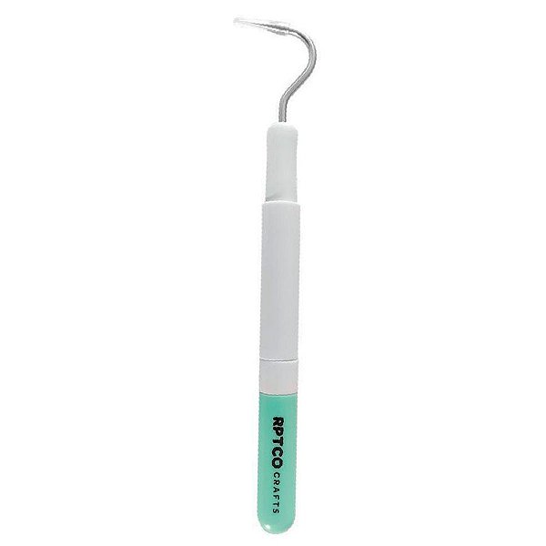 Gancho de Remoção - Verde Água e Branco - 16cm - 1 unidade - RPTCO - Rizzo