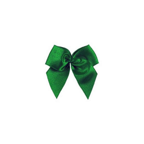 Lacinho Verde Tipo Gravatão - Pct c/ 10 unidades - Laços Marcela - Rizzo